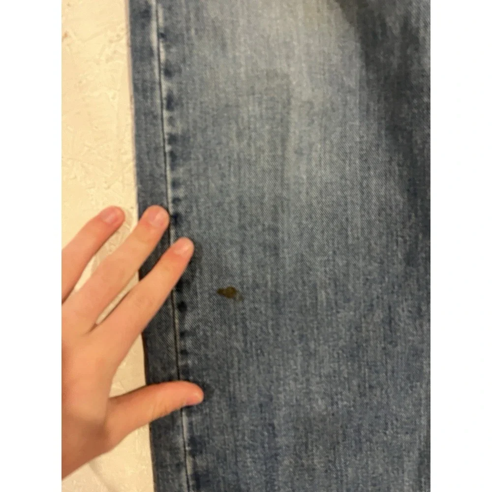 Vintage Levi's 505 Regular Fit Straight‎ Leg Blue Jeans Mens Size 34x32